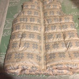 Little girls puffer vest